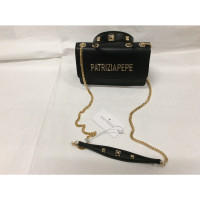 Patrizia Pepe Shoulder bag Leather in Black