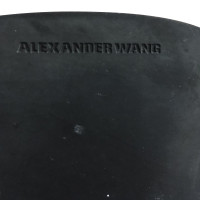 Alexander Wang Stiefeletten aus Leder in Schwarz