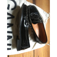 Ganni Slippers/Ballerinas Patent leather in Black
