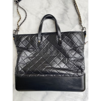 Chanel Gabrielle Hobo Large Leather in Black