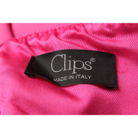 Clips Anzug aus Viskose in Rosa / Pink