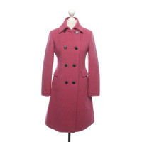 Max Mara Veste/Manteau en Laine en Fuchsia