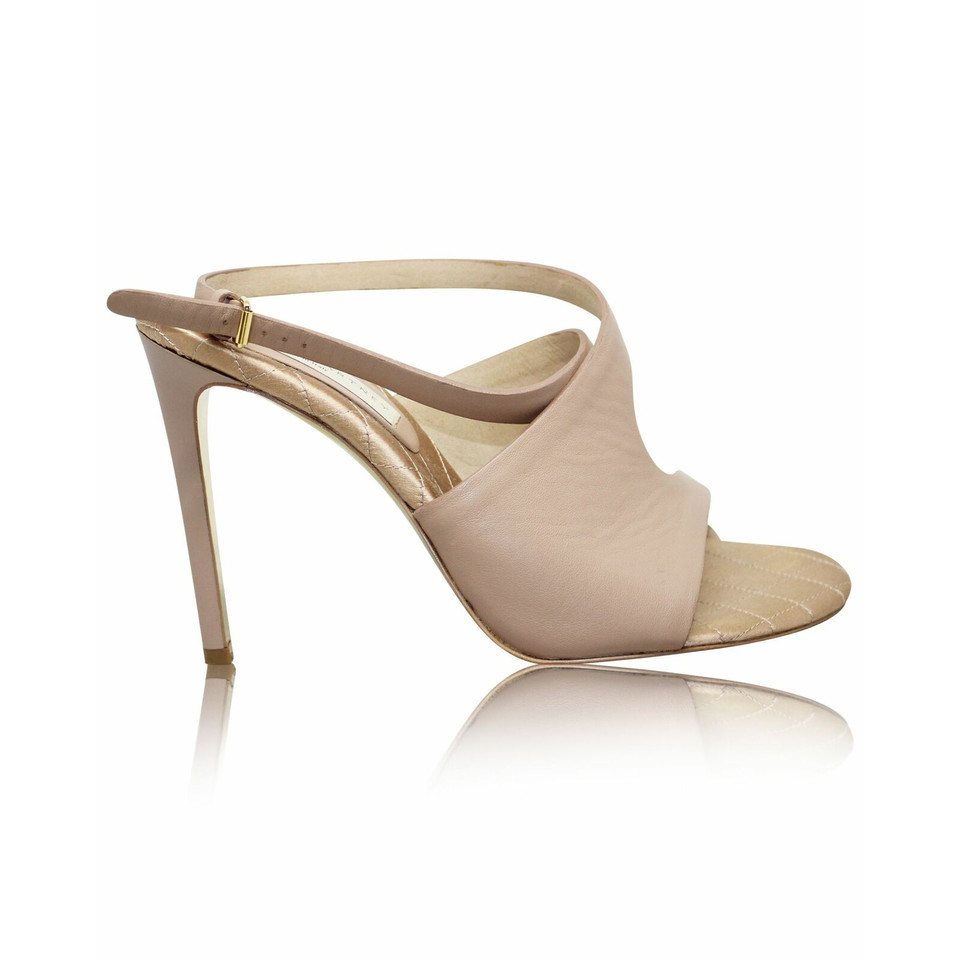 Stella McCartney Sandals Leather in Nude
