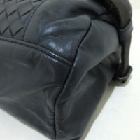 Bottega Veneta Clutch Bag Leather in Blue