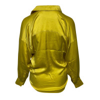 Yves Saint Laurent Top Silk in Yellow