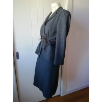 Krizia Anzug aus Wolle in Grau