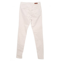 Massimo Dutti Paire de Pantalon en Crème