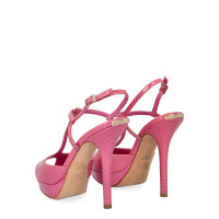 Dior Sandales en Cuir en Rose/pink