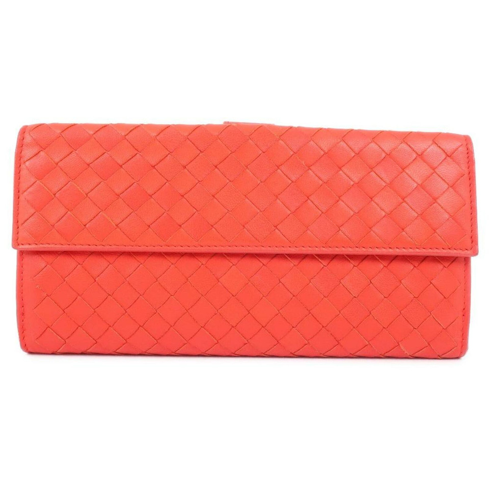 Bottega Veneta Tasje/Portemonnee in Rood