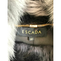 Escada Jacket/Coat Fur in Grey