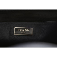 Prada Handtasche aus Leder in Blau