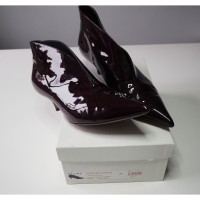 Céline Pumps/Peeptoes Lakleer in Bordeaux