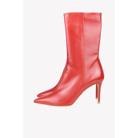 Theory Stivaletti in Pelle in Rosso