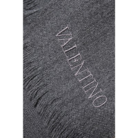 Valentino Garavani Scarf/Shawl Wool in Grey