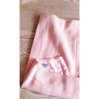 Chanel Skirt Wool in Pink