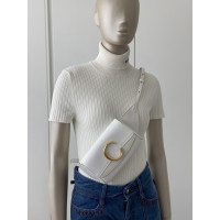Chloé C Belt Bag in Pelle in Bianco