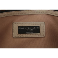 Gianni Chiarini Shopper aus Leder in Beige