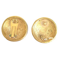 Christian Dior Gold clip earrings