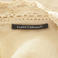 Luisa Cerano top with lace details