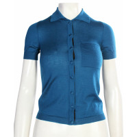 Balenciaga Blazer aus Wolle in Blau