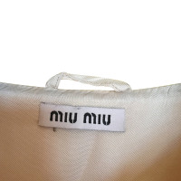 Miu Miu Wool coat with rounded collar