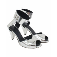 Isabel Marant Etoile Sandals Leather in Silvery