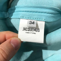 Jacquemus Short en Cuir en Turquoise