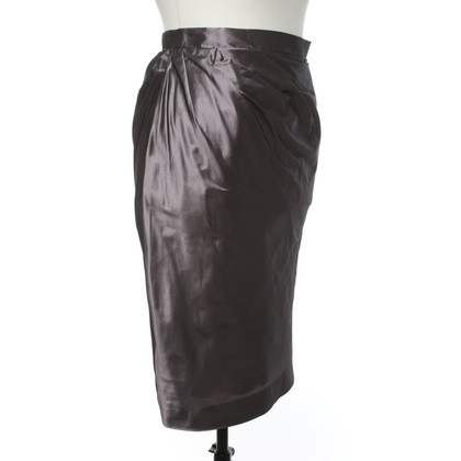 Aspesi Skirt Silk in Violet