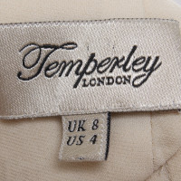 Temperley London Jurk in cream