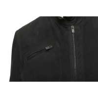 Jil Sander Jacket/Coat Suede in Black