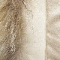 Autres marques Manteau en pex avec bordure en fourrure