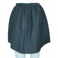 Carven Skirt Wool in Grey