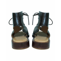 Marques'almeida Sandals Leather in Brown