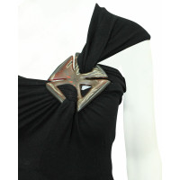 Donna Karan Dress Wool in Black