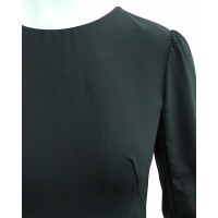 Zac Posen Kleid aus Wolle in Schwarz