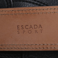 Escada Belt Leather in Black