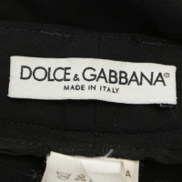 Dolce & Gabbana Tailleur pantalone in nero