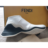 Fendi Sneaker in Pelle verniciata