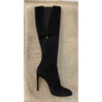 Alaïa Boots Suede in Black