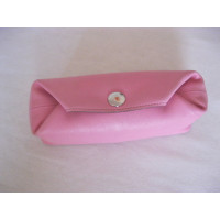 Hermès Clutch Bag Leather in Pink