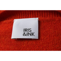 Iris & Ink Tricot en Cachemire en Orange