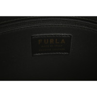 Furla Handtasche aus Leder in Schwarz