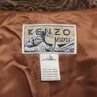 Kenzo Blazer court avec motif Paisely