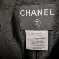 Chanel Giacca/Cappotto in Cotone in Nero