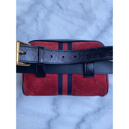 Gucci Ophidia Belt Bag. en Daim en Rouge