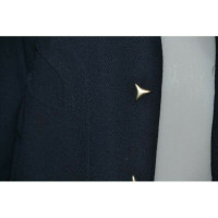 Mugler Jacket/Coat Wool in Blue