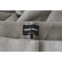Giorgio Armani Hose aus Wolle in Grau