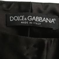 Dolce & Gabbana Elegante Hose in Schwarz