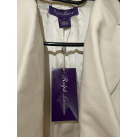 Ralph Lauren Purple Label Blazer aus Wolle in Weiß