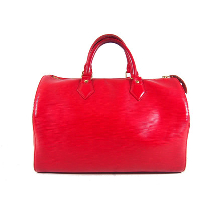 Louis Vuitton Speedy 30 Leather in Red